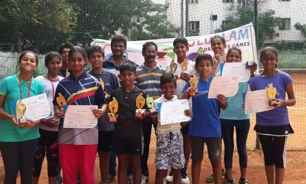 Goldslam Junior Tennis Tournament concludes in Vijayawada