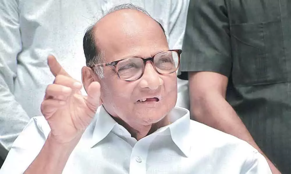 Pawar rules out tie-up with BJP