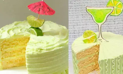 Margarita Cake with Tequila at its best: Now who is ready for a beach party?