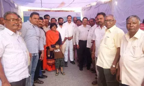 Free health camp inaugurated at Hafeezpet