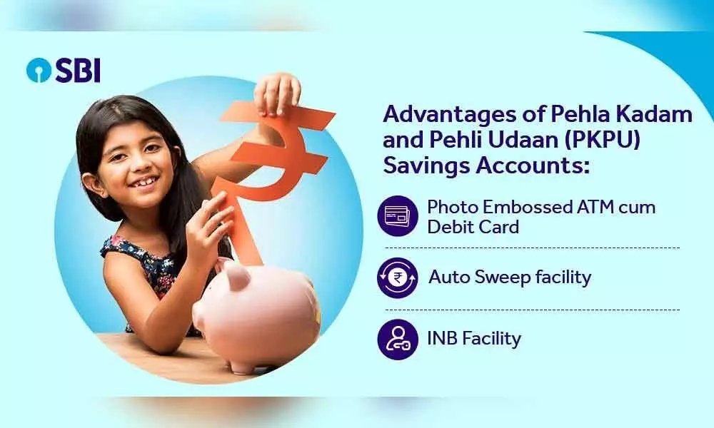 SBIs Pehla Kadam and Pehli Udaan Savings Account for Children