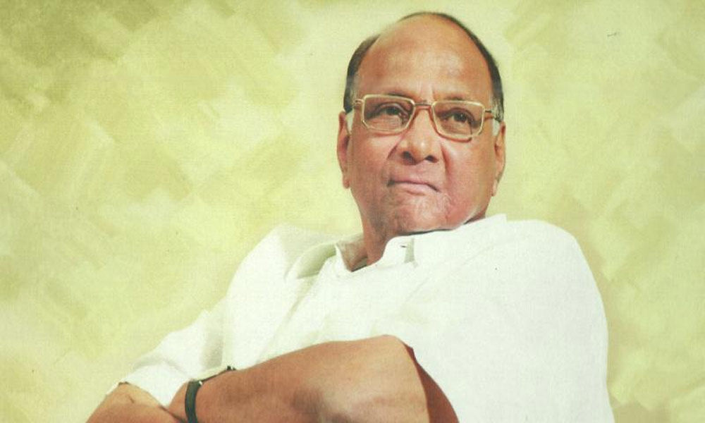 Bjp Didn T Form Government Earlier Because They Didn T Have A Majority Sharad Pawar On Maharashtra