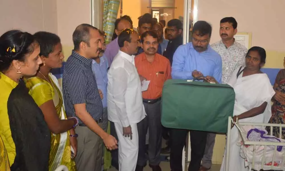Government focuses on improving health care infra: Etela Rajender in Warangal