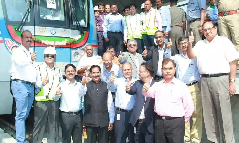 Trial runs commence on JBS-Falaknuma corridor