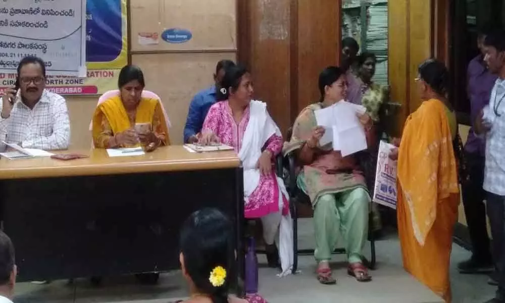 Qutbullapur: Prajavani held at circle office