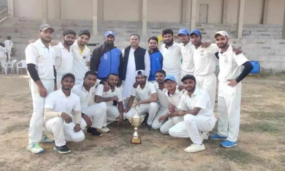 Hyderabad: Maulana Azad National Urdu University wins Azad cricket tournament