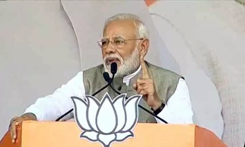 Congress, allies used Maoists for politics: Modi in Jharkhand