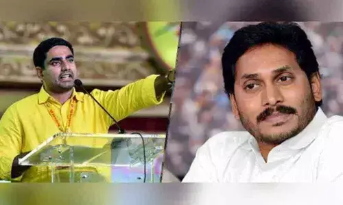 Its Sand wars, not Sand weekends: Nara Lokesh Satires on YSRCP govt