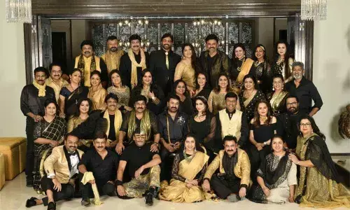 Chiru reconnects with his 80s pals