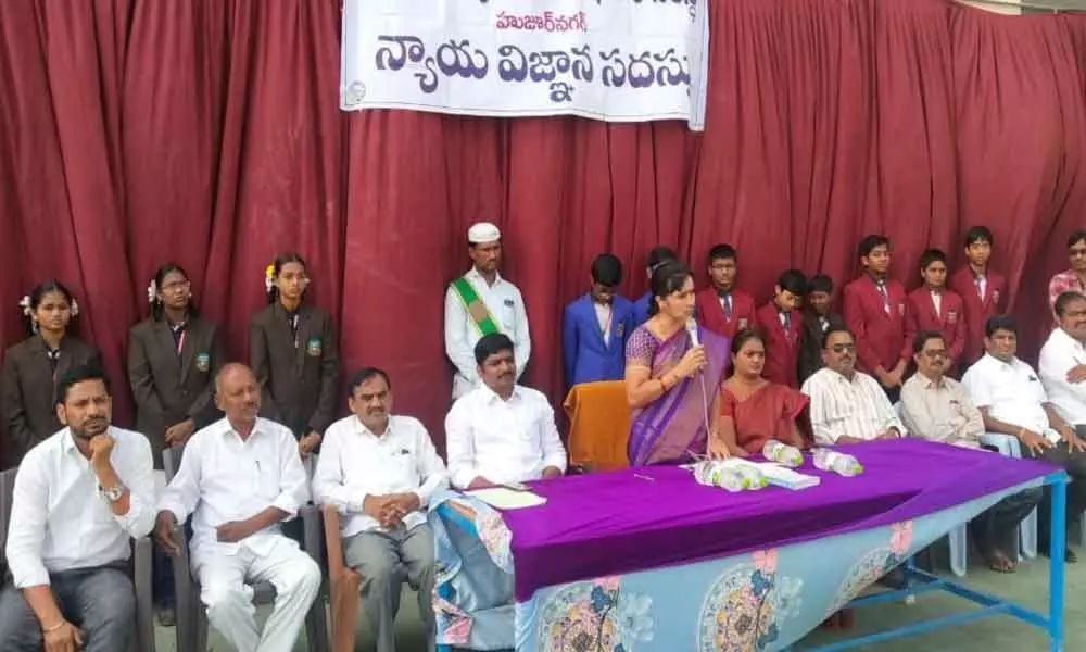 Suryapet: Children advised knowing about laws, duties, and rights