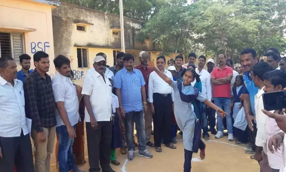 Narayanpet: Sports competitions for differently-abled children inaugurated Collector S Venkat Rao