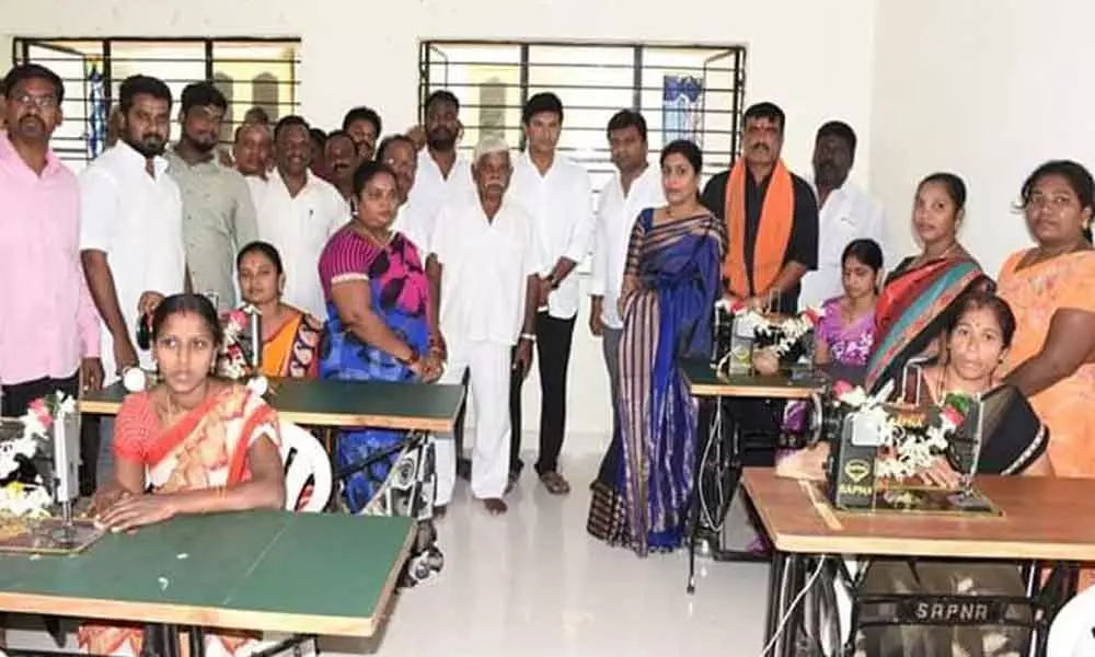 Tailoring training centre opens at Bowenpally