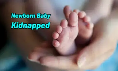 A woman kidnaps newborn at Khammam government hospital