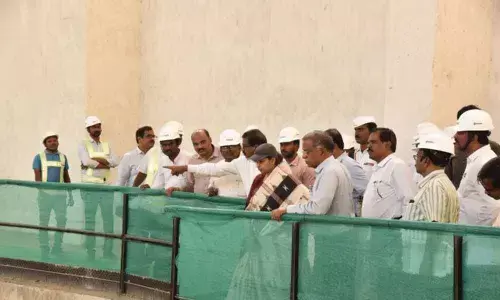 Nalgonda: Smitha Sabharwal visits Brahmana Vellemla project, directs officials to speed up works