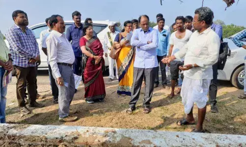 Nirmal: Award Committee team inspects Mahatma Gandhi Nationa Rural Employment Guarantee Scheme works