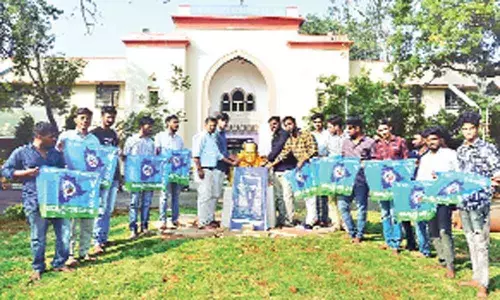 Vidhyarthi Jana Samithi celebrates Constitution Day at Osmania University