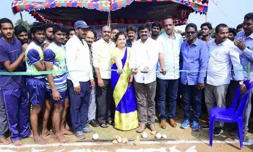 Inter-collegiate Kabaddi competitions begin in Rajamahendravaram