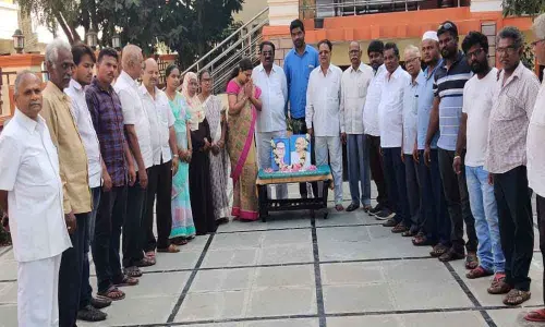 Tributes paid to Ambedkar, Gandhiji at Chandanagar