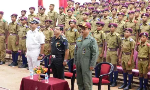 Vizianagaram: Constitution Day celebrated in Korukonda Sainik School