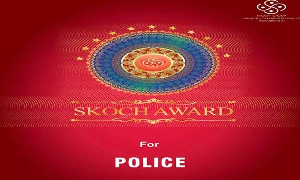 Prakasam Police department bags Skoch award for the second consecutive year