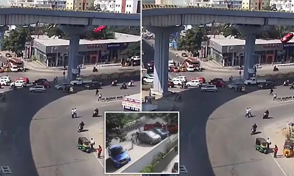 Hyderabad: Bus stop, auto stand at Bio-diversity junction shifted after accident