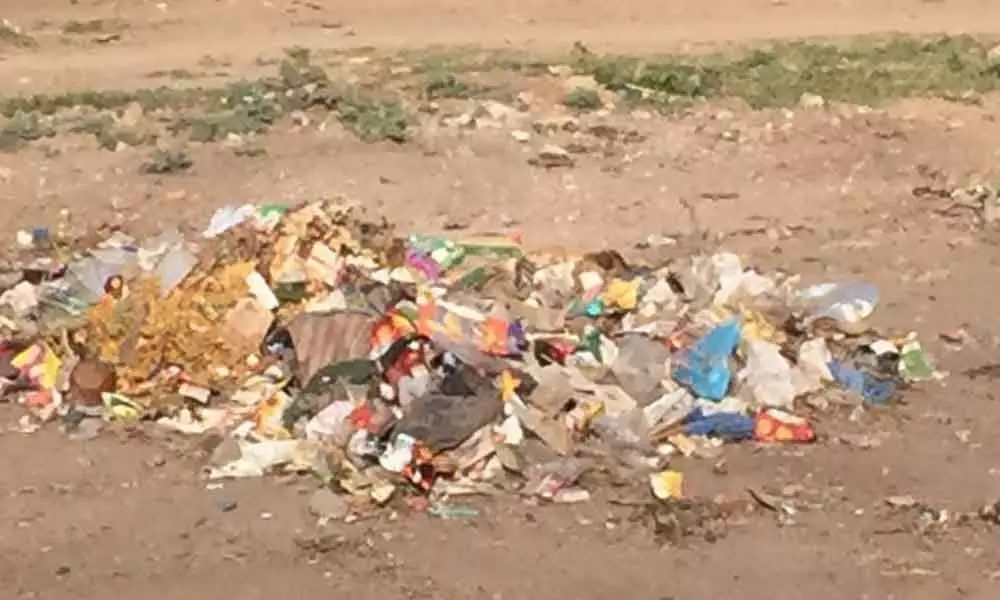 Open plot turns into dump yard at Alwal