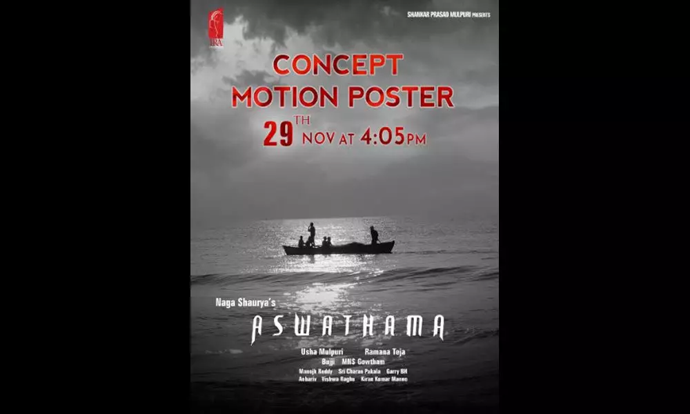 Intriguing pre look poster of Aswathama