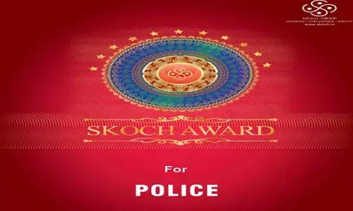 Prakasam Police department bags Skoch award for the second consecutive year