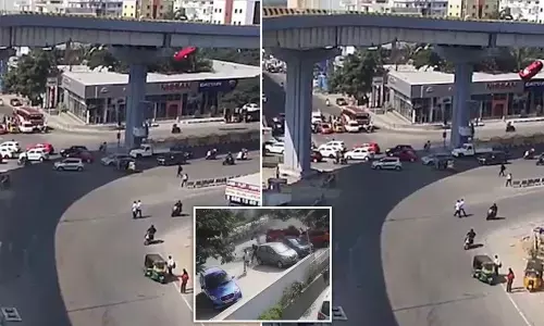 Hyderabad: Bus stop, auto stand at Bio-diversity junction shifted after accident