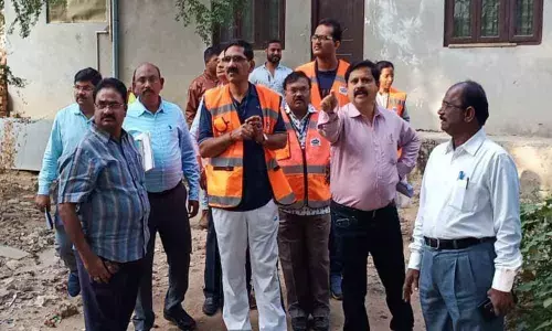 Zonal Commissioner B Srinivas Reddy inspects developmental activities