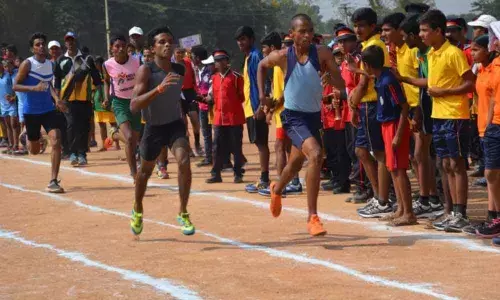 Adilabad: State-level Tribal Welfare Ashram School games kick start