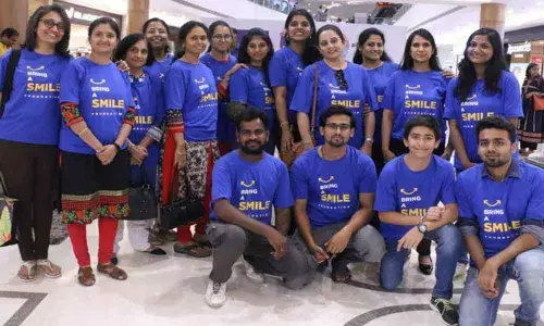 Bringing smiles on faces of the needy