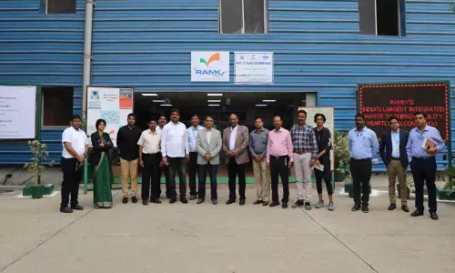 Mayor B Rammohan & team assess waste management in Delhi