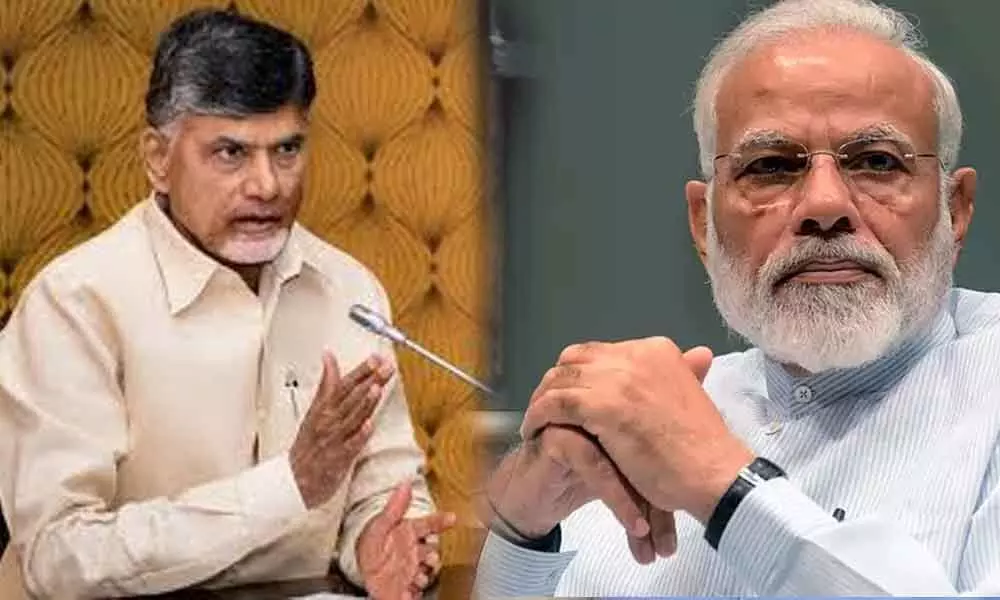 Tension prevails in Amaravati: Chandrababu decides to meet PM Modi on capital issue