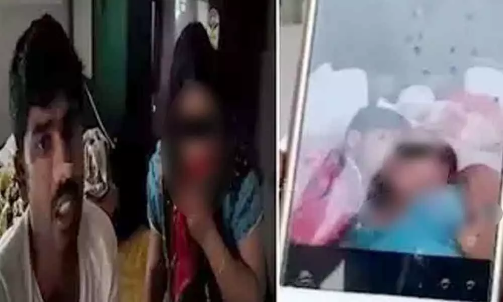 Man caught his wife red-handedly with lover in Nellore district