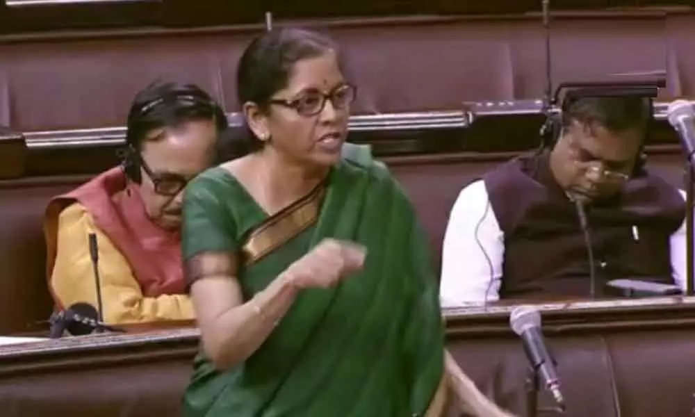 Ministers caught sleeping during Nirmala Sitharamans speech in parliament