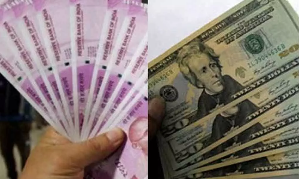 Rupee declines by 27 paise to a weeks low against Dollar