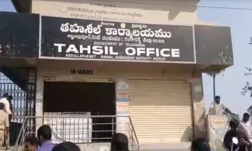Abdullapurmet Tahsildar office reopened today