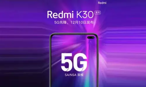 Xiaomi Redmi K30 Specifications Leaked Ahead of Launch