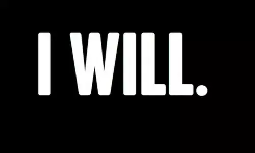 I WILL mindset make you strong and great
