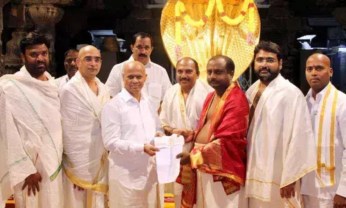 10L donated to TTD trust in Tirumala