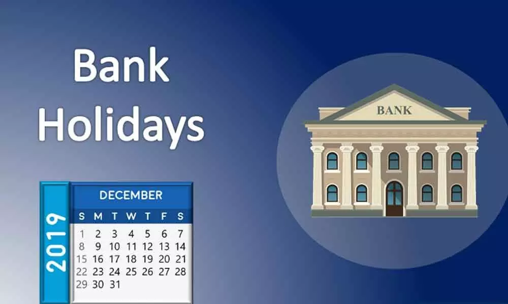 Bank Holidays in December 2019