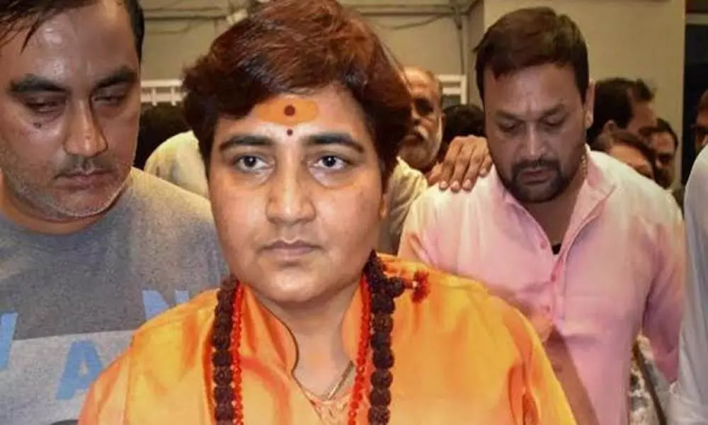 Pragya Thakur apologizes for calling Nathuram Godse a patriot