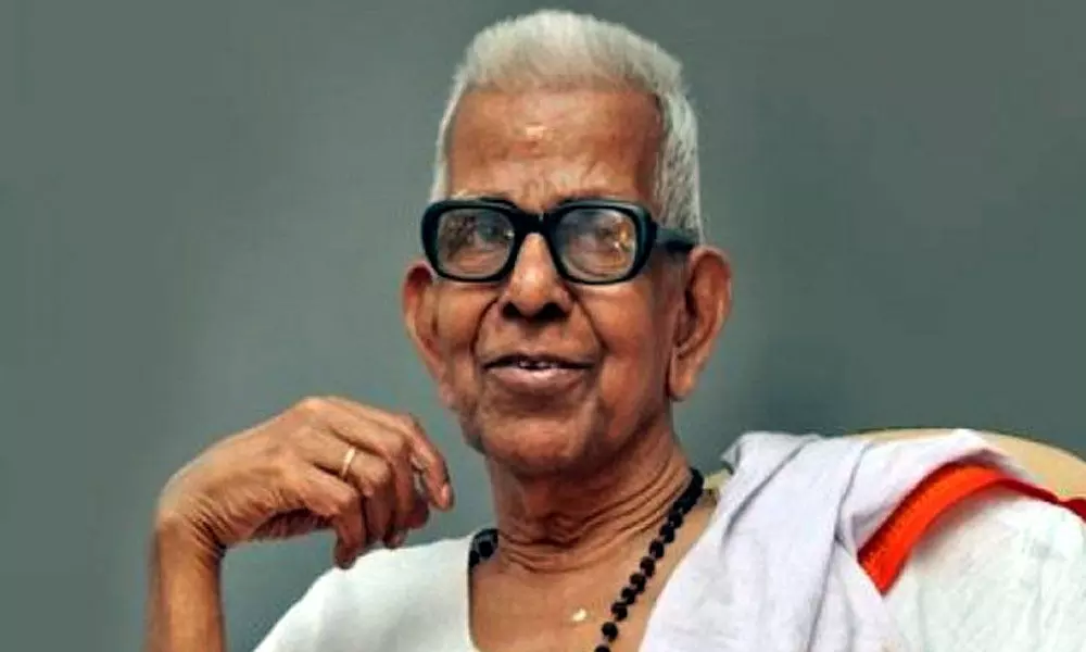 Celebrated Malayali poet Akkitham wins Jnanpith Award 2019