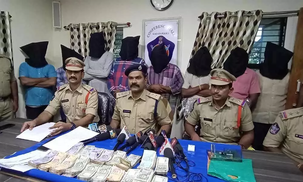 Police arrested for playing Matka gambling