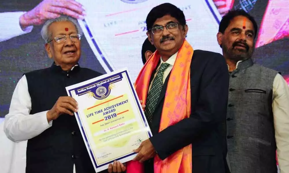 Vijayawada: Dr Ramesh gets Lifetime Achievement Award