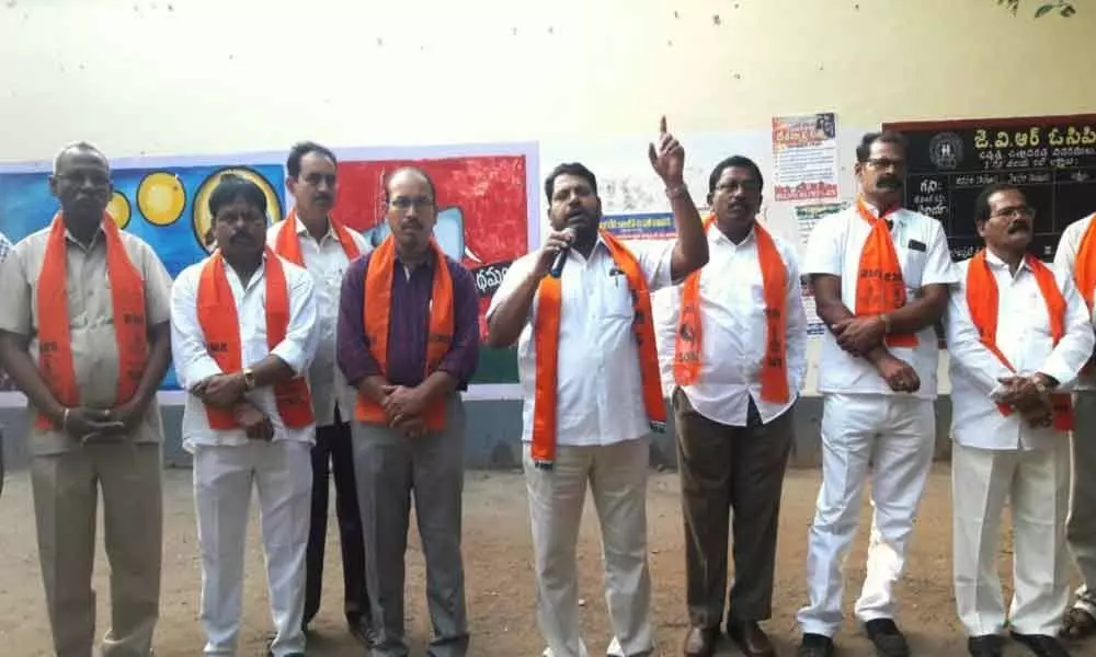 TBGKS failed to keep promises it made to SCCL workers: Bharatiya Mazdoor Sangh in Kothagudem