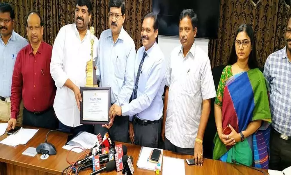 Vijayawada: APSSDC bags best skill State award