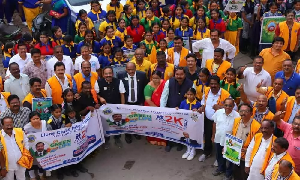 2K walk urges all to spread greenery at Malkajgiri