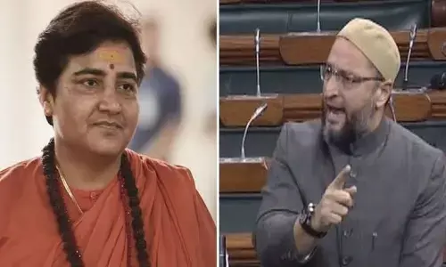 Asaduddin Owaisi: Pragya Thakur must categorically say Godse isnt a patriot